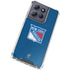 NHL New York Rangers Distressed Moto G Play 5G (2025) Clear Case